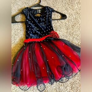 Girls dance costume